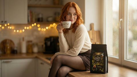 Kawa smakowa Wiśnia w Rumie