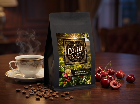 Kawa smakowa Wiśnia w Rumie